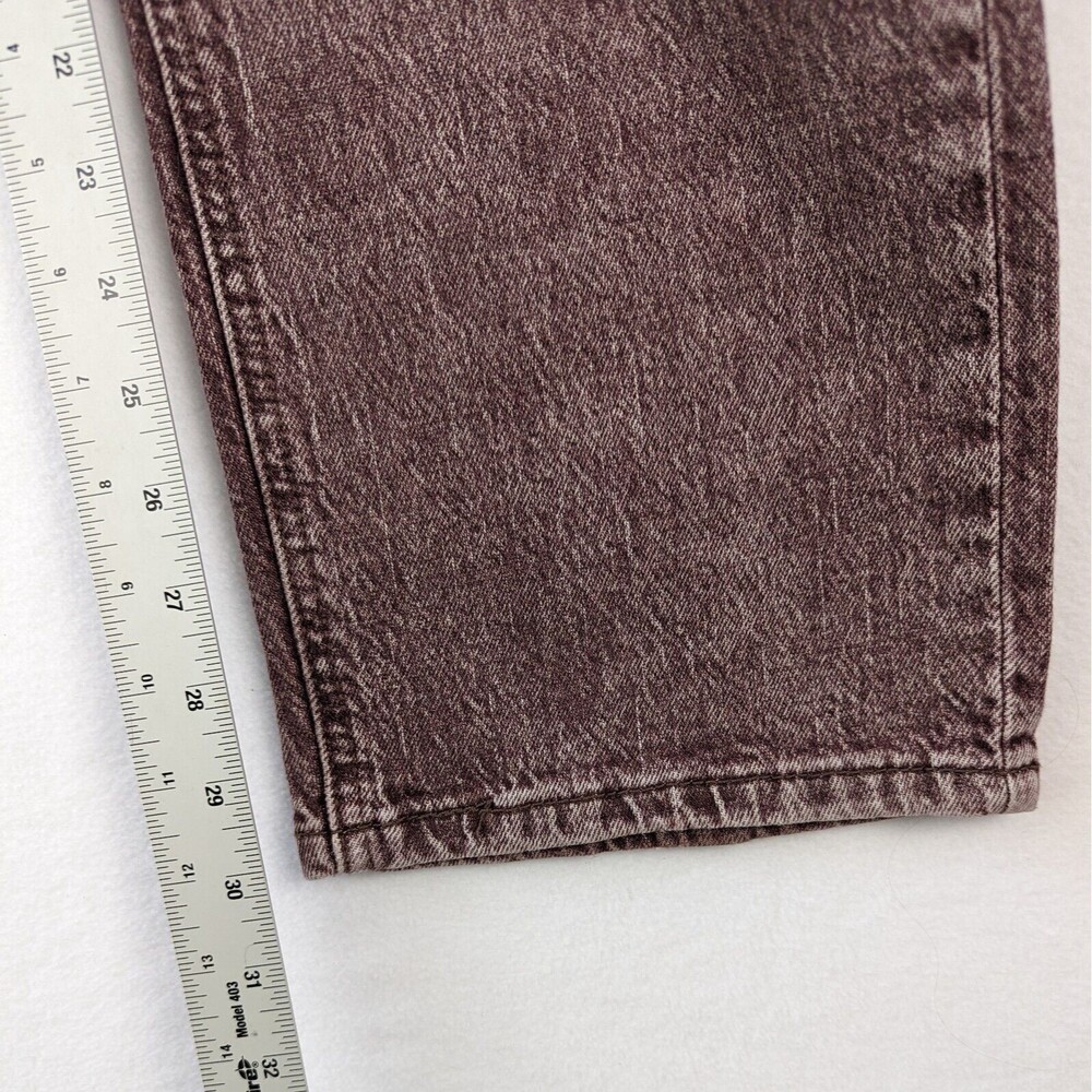 Levis 541 Athletic Fit 30 Mens 36x32 (38x30) Boysenberry Crush Acid Wash Jeans - Picture 11 of 12